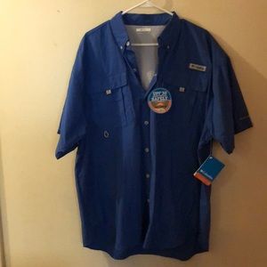 Columbia Mens Large UPF 30 PFG